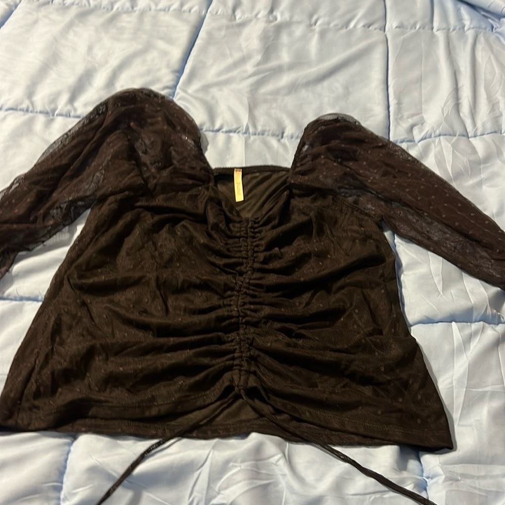 XL Black bluebell lace shirt 0 flaws
